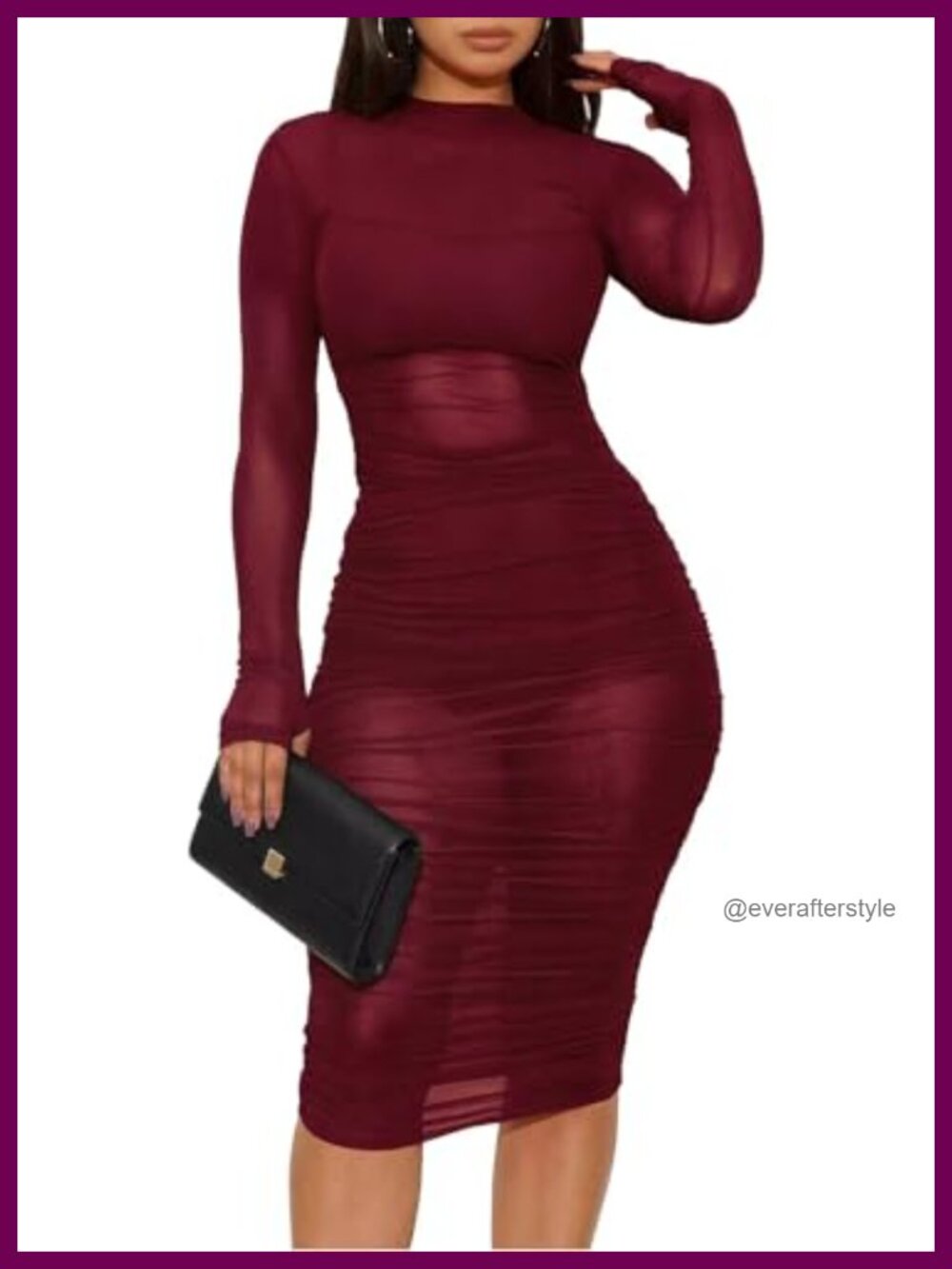 Women 3 Piece Outfits Cami Shorts Ruched Mesh Midi Dress Set Party Club